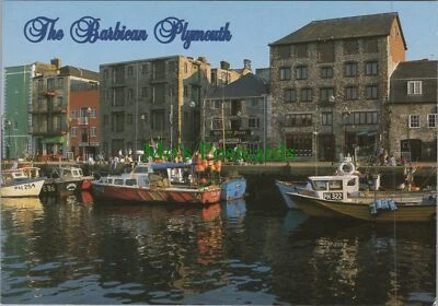 Devon Postcard - Plymouth, Sutton Pool and Barbican   RR16439 - Image 1 of 2