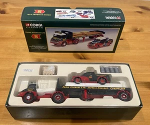 Corgi Classics Eddie Stobart Ltd Morris 1000 Thames Trader Platform Trailer New - Picture 1 of 7
