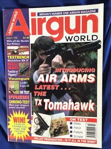 AirGun World March 1995. AIr Arms TX Tomahawk, Matchless Mk2, Harrington GAT. - Picture 1 of 3
