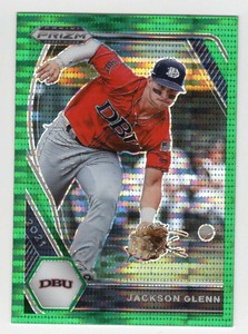 JACKSON GLENN RC 2021 Panini Prizm Draft Green Pulsar #133 ROOKIE MLB  ID:34163