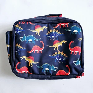 M&S Dinosaur Kids Insulated Cooler Lunch Bag Carry Handle Bottle Storage School - Picture 1 of 9