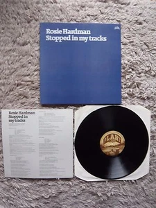Rosie Hardman Stopped In My Tracks 1980 Plant Life UK Folk Vinyl LP Signed Cover - Imagen 1 de 7