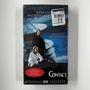 1997 Contact VHS Tape Sealed - Picture 1 of 5