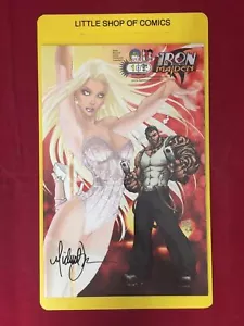Iron and the Maiden #1 Michael Turner Sketch Variant NM Signed with COA 2007 - Picture 1 of 4