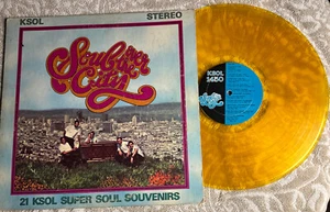 21 KSOL Super Soul Souvenirs Soul Over The City 1450 YELLOW VINYL Stereo EX !! - Picture 1 of 24