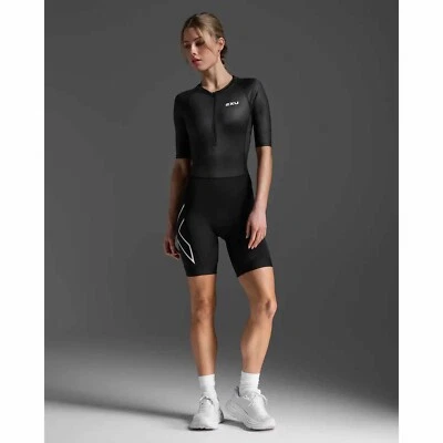 Traje de triatlón 2XU para mujer con mangas básicas - 2026 Foto 1 de 4