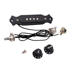 E-Gitarre 4-Saiter Humbucker mit Knopf für Player Parts Schwarz for sale