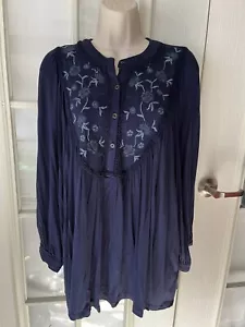 Top Knox Rose Mangas Largas Bordado Talla X X Grande - Imagen 1 de 2