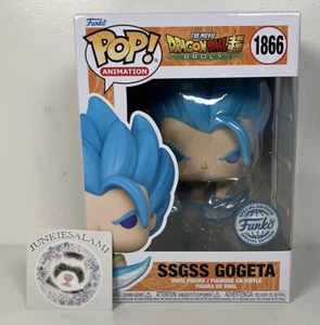 Dragon Ball Super #1866 SSGSS Gogeta Funko Pop! Pegatina Common SE nueva P/P - Imagen 1 de 6