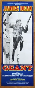 JAMES DEAN giant affiche cinema originale 160x60 R80s - Imagen 1 de 1