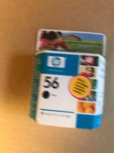 HP 56 Tintenpatrone Schwarz - Brandneu (noch im Karton) Tintenstrahldruckpatrone - Bild 1 von 4