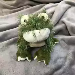 GANZ Webkinz HM001 Green FROG Plush Stuffed Animal NO CODE/TAG - Picture 1 of 6