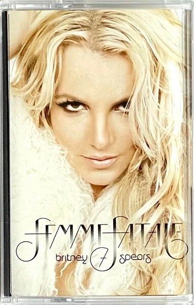 Femme FATALE RARE Britney Spears Cassette Limited Edition Gold Color