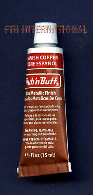 Spanish Copper 76306K Amaco Rub 'N Buff Uncarded Wax Metallic Finish Crafts Etc • 7.99$