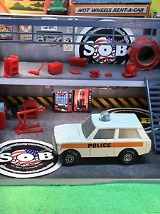 Lesney Matchbox Rolamatics 1975 Police Patrol EX Condition White Diecast - Picture 1 of 8