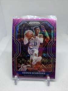 2020-21 Prizm Dennis Schroder Purple Wave Parallel SP Thunder #128 - Bild 1 von 2