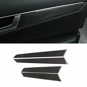 Tira interior de fibra de carbono real para Benz Clase C panel decoración moldura 2007-2014 - Imagen 1 de 10