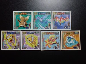 Pokemon Amada Technical Sticker x7 Jolteon Flareon Vaporeon Articuno etc #5069 - Bild 1 von 14