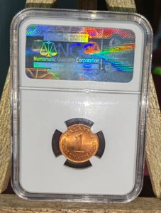 MALAYSIA 1986 1 SEN COPPER CLAD STEEL NGC MS 64RD - Picture 1 of 5