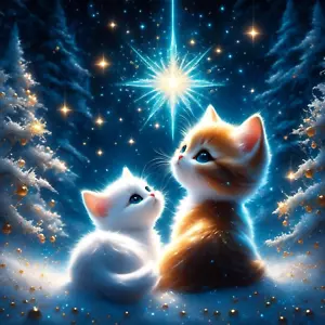 Cat Diamond Painting Art Kit for Adults Cat Diamond Art Painting for Beginners.. - Picture 1 of 7