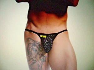 A NOS, VINTAGE GENUINE N2N UR 20 ULTRA POUCH FRONT RADIER, BIKINI IN BLACK, MED. - Picture 1 of 5