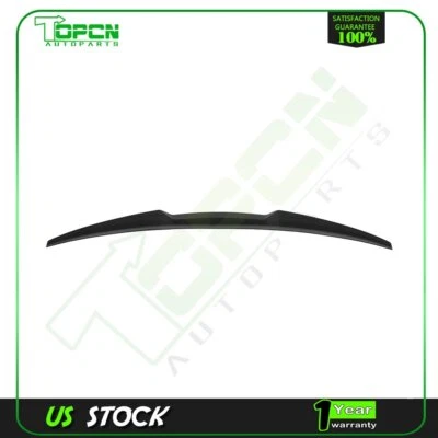 For 2007-2013 BMW E92 M3 2DR Coupe Real Carbon Fiber Rear Trunk Lip Spoiler Foto 1 de 4