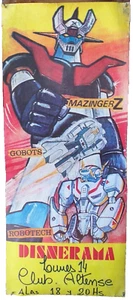 MAZINGER Z, GOBOTS, ROBOTECH, Original Argentina poster, DISNERAMA CIRCUS PROMO - Picture 1 of 3
