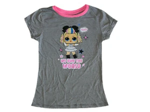 L.O.L. Surprise Doll We Run the World Little Girl's T-Shirt, LOL Doll NEW - Picture 1 of 5