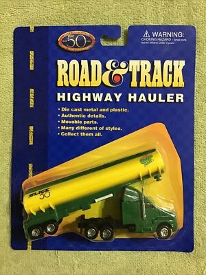 Remolque tractor Maisto Road & Track Quaker State Tanker 1997 escala HO 1/87 Foto 1 de 4