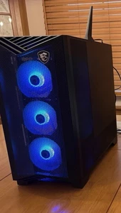 MSI Gaming PC AMD Ryzen 7 9700X 32GB DDR5 2TB NVMe SSD GeForceRTX5070 Windows 11 - Picture 1 of 10