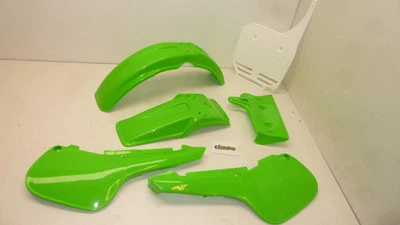 Fairing Kit Plastic Kit Plastic Kit fits Kawasaki Kx 60 84-04 Green-W - Image 1 of 4
