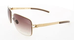 MYKITA NO1-SUN-MAJA-GOLD-LINE Sunglasses Sun Glasses 006 GOLD Authentic New 59mm - Picture 1 of 1