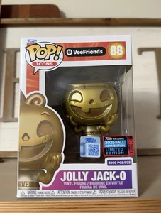 NYCC 2025 Funko Pop! VeeFriends Jolly Jack-O Gold INHAND NIB - Bild 1 von 5
