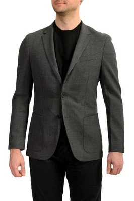 Hugo Boss Men's "Nolin2/Brider" Slim Fit Plaid Wool Blazer US 38R IT 48R - Image 1 of 4