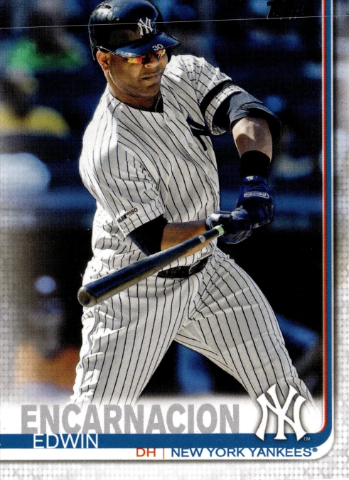 2019 Topps Update Series Edwin Encarnacion #US287 - Image 1 of 2