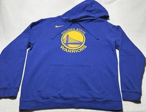 Golden State Warriors Nike Hoodie Dri-Fit NBA Basketball Hood Sweatshirt Mens XL - Picture 1 of 11
