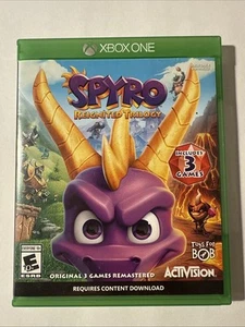 Spyro Reignited Trilogy (Microsoft Xbox One) complet avec étui - Photo 1/4