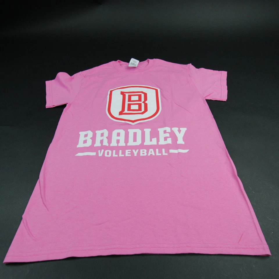 Camisa Bradley Braves Gildan Algodón Pesado Manga Corta Para Mujer Rosa Usada Foto 1 de 1
