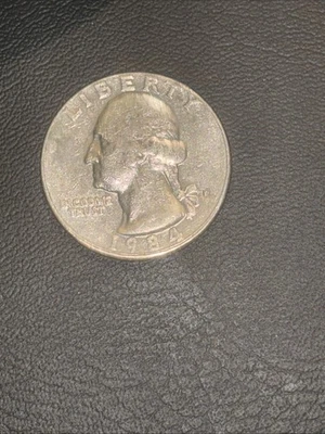 Washington Quarter DD 1984P Anverso de doble matriz Foto 1 de 2