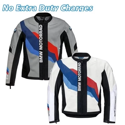 Chaqueta BMW Motorrad BMW Sidepod Air Jacket para hombre en blanco y gris Foto 1 de 4