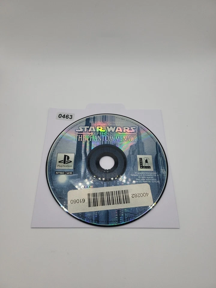 Star Wars Episode I The Phantom Menace PlayStation 1 DISC ONLY NO USPS TRACKING - Image 1 of 1