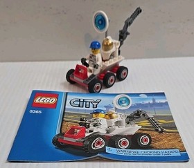 LEGO City: Space Moon Buggy 3365 Complete With Instructions & Astronaut 