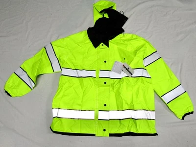 Spiewak S308VR Vizguard Short Reversible Rain Jacket - Size XL - New w/ Tag - Image 1 of 4