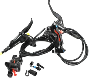 Shimano Set BL-T6000 BR-M6000 Ruota Anteriore + Ruota 2-Kolben Incl. Adattatore - Foto 1 di 6