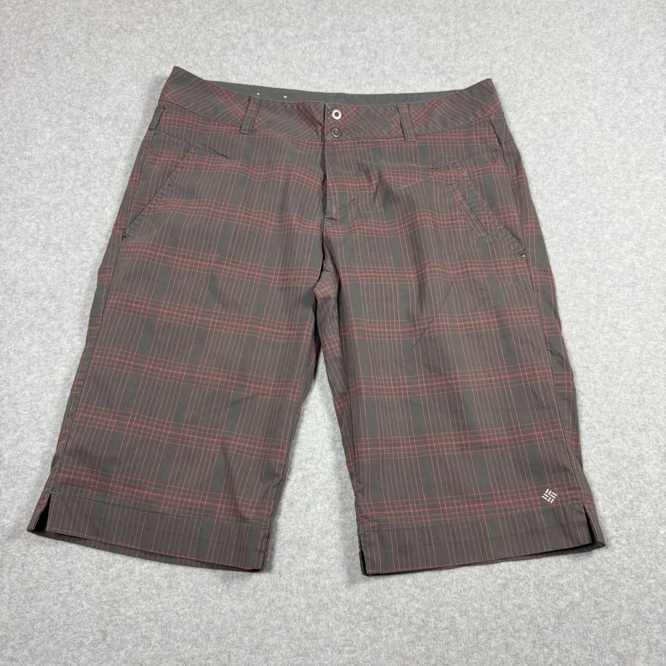 Pantalones Cortos Columbia Mujer Talla 8 Gris Ligeros Rendimiento Deportes Aire Libre Foto 1 de 4