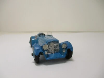 DINKY TOYS #38F SS100 AZUL JAGUAR CONVERTIBLE MECCANO ORIGINAL ALGUNOS RETOQUES Foto 1 de 4