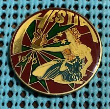 1979 Krewe of HESTIA / MECCA  multi-color bronze Mardi Gras doubloon - ONLY YEAR