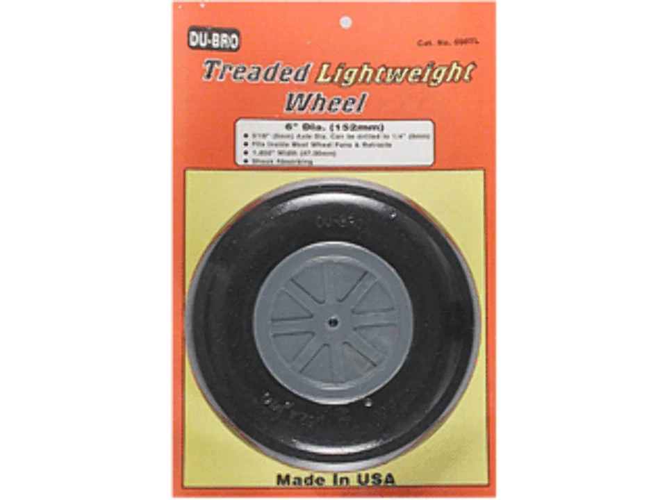 Rueda Dubro 6" Lite pisada Foto 1 de 1