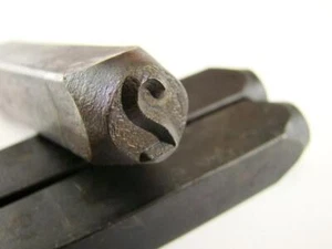 1/4" Number "2" Stamp-Punch-Hand-Tool-Gold Bar-Silver-Trailer-Metal-Leather - Bild 1 von 2