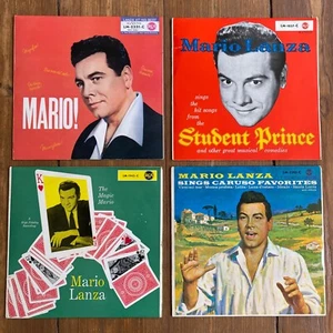 MARIO LANZA Klassik Sammlung Collection 4x RCA LP Schallplatten - Picture 1 of 13